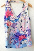 Oasis Top w Kwiaty Rozmiar M/38