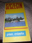 SZCZECIN -PLAN MIASTA 1986
