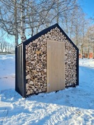 Drewutnia z drewna świerku skandynawskiego