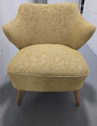 Fotel vintage w stylu PRL