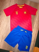 Komplet zestaw piłkarski Hiszpania z nr 10 H&M rozmiar 122/128 stan db+