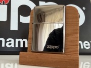 Zapalniczka Zippo Black Ice, Logo, polerowana