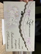 Zaproszenia ślubne 108 szt + kopert 