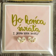 Oryginalna kartka ślubna ręcznie robiona; quilling