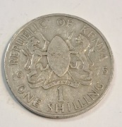 602. Moneta Kenia 1 szyling 1975 rok