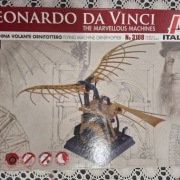 Model ORNITOPERA machiny Leonardo da Vinci firmy ITALERI skala 1:32