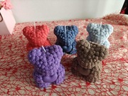 Świece sojowe - Duży miś