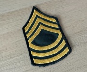 Naszywka - US Army - Master Sergeant E-8 (MSG) - 1 szt