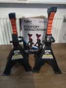 2x Kobyłka stojak warsztatowy 3t blokada regulacja 