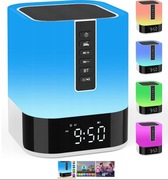 DY28S Głośnik Bluetooth z lampką nocną i budzikiem