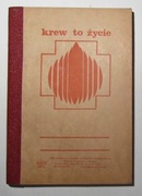 ZESZYT BRULION A5 PRL WZWP WROCŁAW ODDZIAŁ BRZEG NIE UŻYWANY KREW TO ŻYCIE