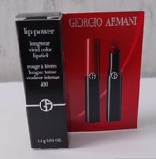 Giorgio Armani Lip Power trwała pomadka do ust Red Czerwona