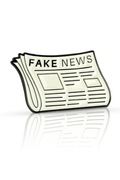 Pin Fake news  Idealny Prezent
