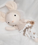 Lalka przytulanka szmacianka handmade eko zabawka