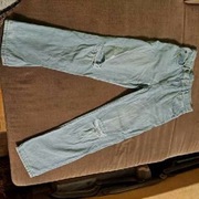 Jeansowe spodnie chłopięce z dziurami Zara 164 cm