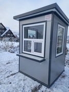 Kontener portiernia stróżówka budka wagowa parking