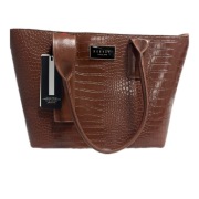 MONNARI HAND BAG, LEATHER, Color BROWN