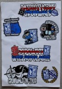 Vlepki LECH POZNAŃ, ARKA , Cracovia, KSZO, Gryf Wej, Gwardia Kosz # 46