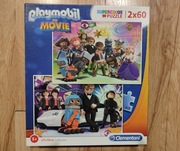 Puzzle 2w1 Playmobil The Movie, Clementoni, 60/60 elementów