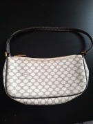 Celine Triomphe canvas mini shoulder bag / baguette (vintage)
