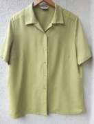 Elvi Bluzka Seledynowa Rozpinana Rozmiar 5XL/50
