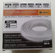 Kabel telewizyjny cyfrowy ok 20 metrów