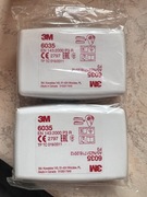 3 szt 3M FILTR CZĄSTEK STAŁYCH PRZECIWPYŁOWY 6035 P3 3M Oryginał 