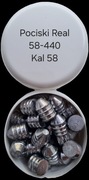 Pociski REAL kal. 58 – 440 grain  50 szt.