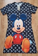 Sukienka, tunika z Myszką Miki Louis Vuitton xl