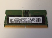 Samsung 8GB DDR5 SODIMM 1Rx16 PC5 4800B SC0-1010-XT