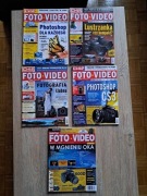 Miesięcznik CHIP Foto Video Digital 2-5 / 2007 CD oraz 1/2011 z płytą CD