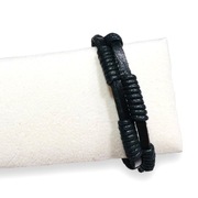 BRANSOLETKA MĘSKA SKÓRZANA RZEMYKI