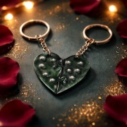 Brelok Unikati Serce Puzzle dla 2 osób