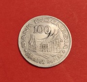Moneta 100 rupii 1978, Indonezja