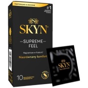 Prezerwatywy SKYN Supreme Feel 10 szt. NAJCIEŃSZE NA ŚWIECIE