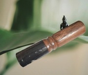 Młotek pałka do misy tybetańskiej owinięty skórą 