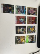 9 kart piłkarskich panini adrenalyn XL FIFA365