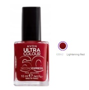 avon Ultra Colour 60s Express Lakier szybkoschnący LIGHTENING RED