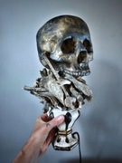 Lampa Czaszka Kości Goth Vulture Culture 