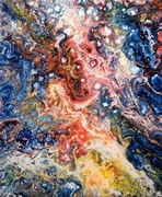 OBRAZ ręcznie malowany abstrakcja 