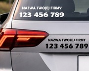 Naklejka reklamowa samoprzylepna Folia ORACAL