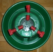 Plastikowy Stojak Choinkowy Okrągły Podstawa pod choinkę do około 2,5 m