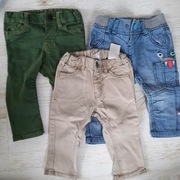 Mothercare lindex next mega paka 3-6 miesiecy spodenki ogrodniczki paski 