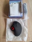 Nulea M501 bezprzewodowa mysz Trackball ergonomiczna ładowalna BT USB