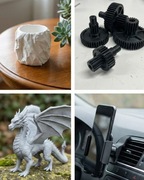 Druk 3D na zamówienie - Dekoracje, części zamienne, gadżety