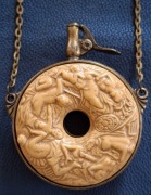 Prochownica wojskowa mosiądz