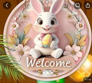  Wisząca Ozdoba Wielkanocna 