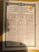 12# Bardzo duża niemiecka obligacja emisja holenderska na 1000 guldenów