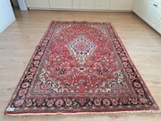 Dywan perski 135x214 cm Kashan – ręcznie tkany, klasyczny florystyczny