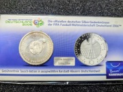 Srebrna moneta  10 EURO WM 2006 1/2 (0,54) oz srebra 999. Czytaj opis.